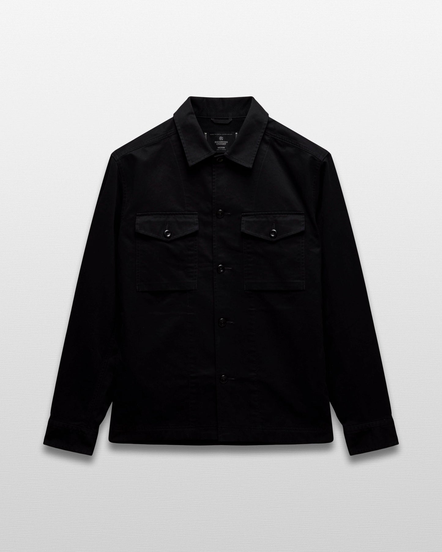 Cotton Chino Keeper Standard Overshirt
