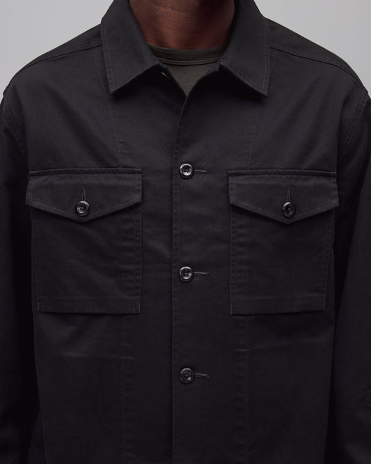 Cotton Chino Keeper Standard Overshirt