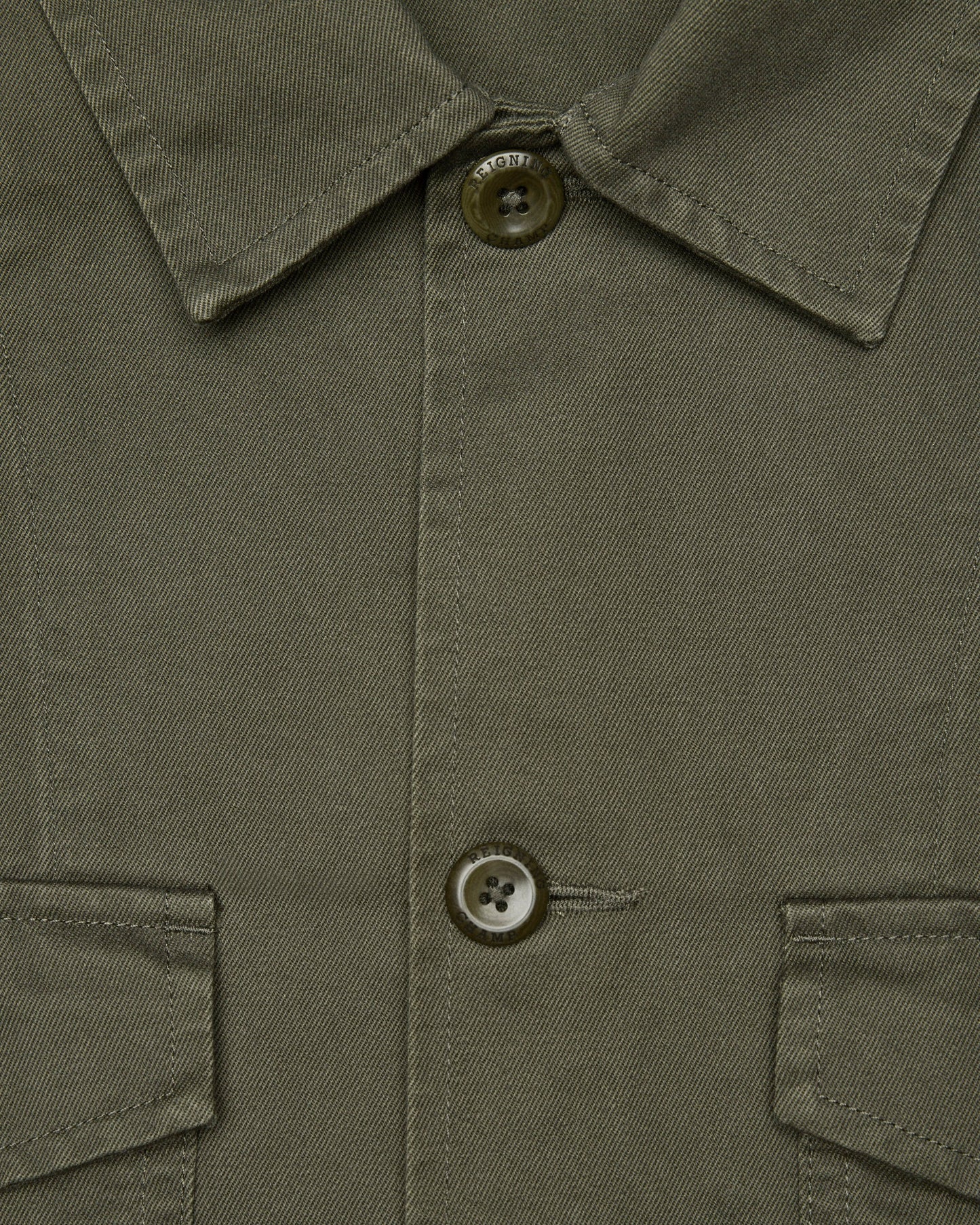 Cotton Chino Keeper Standard Overshirt