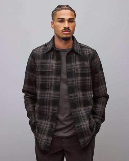 Cotton Plaid Union Standard Shirt