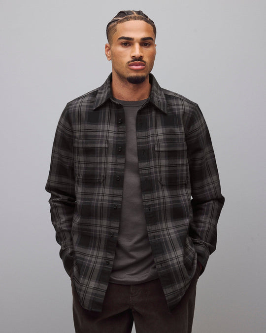 Cotton Plaid Union Standard Shirt