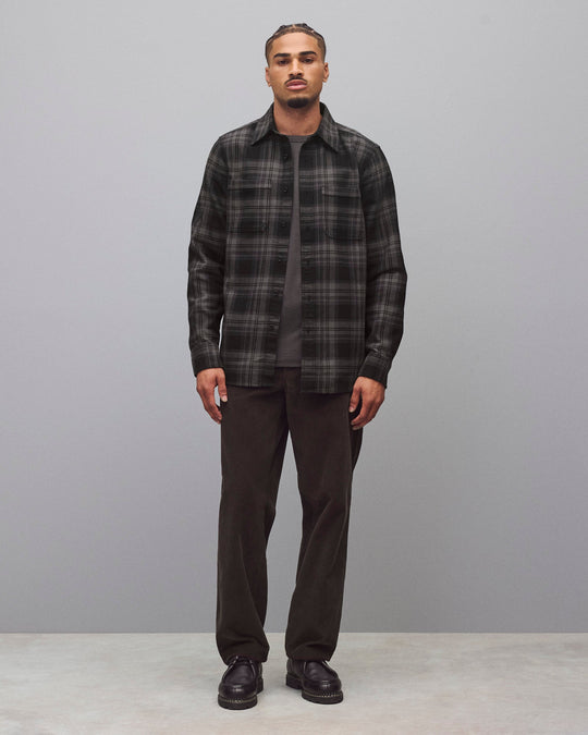 Cotton Plaid Union Standard Shirt