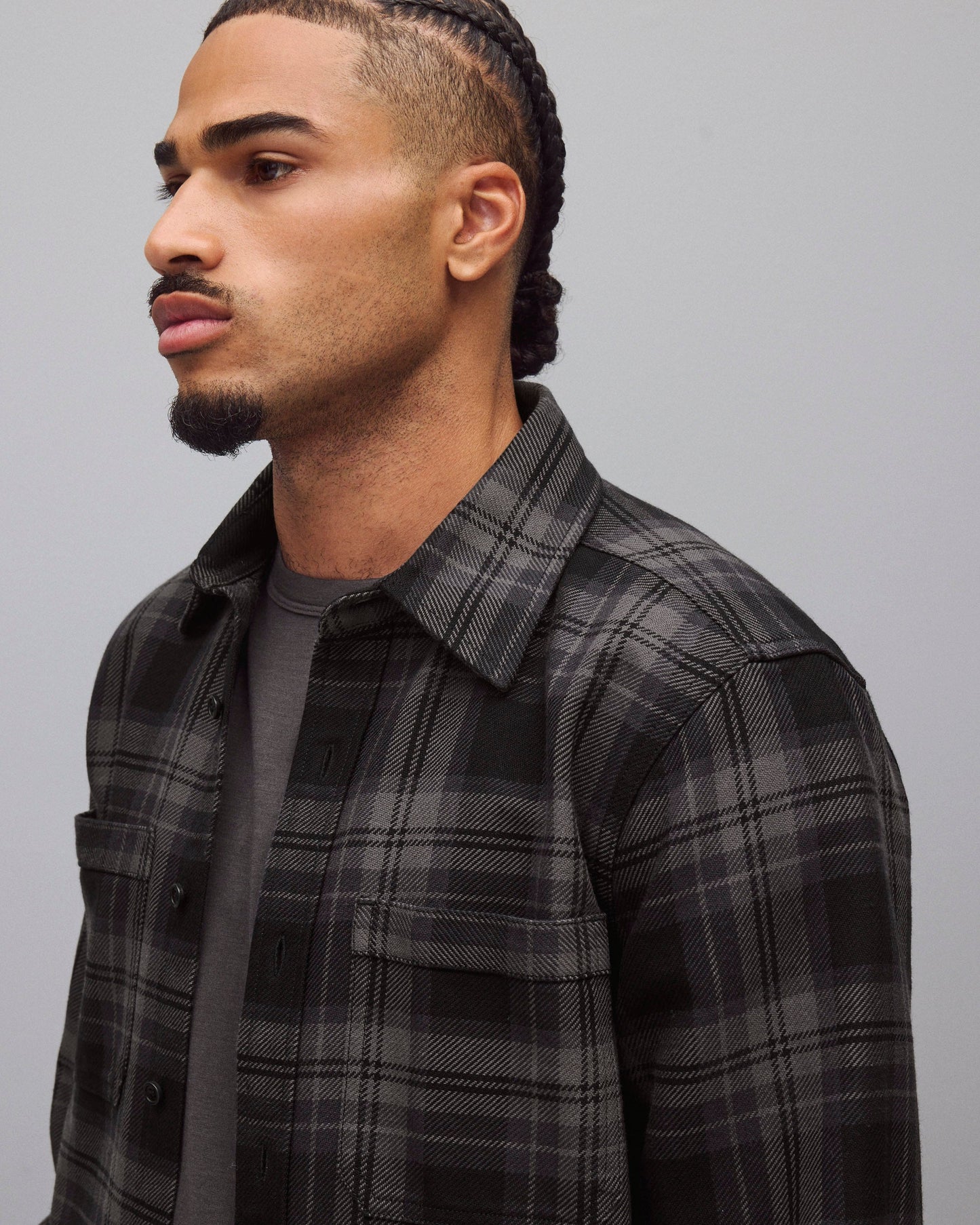 Cotton Plaid Union Standard Shirt