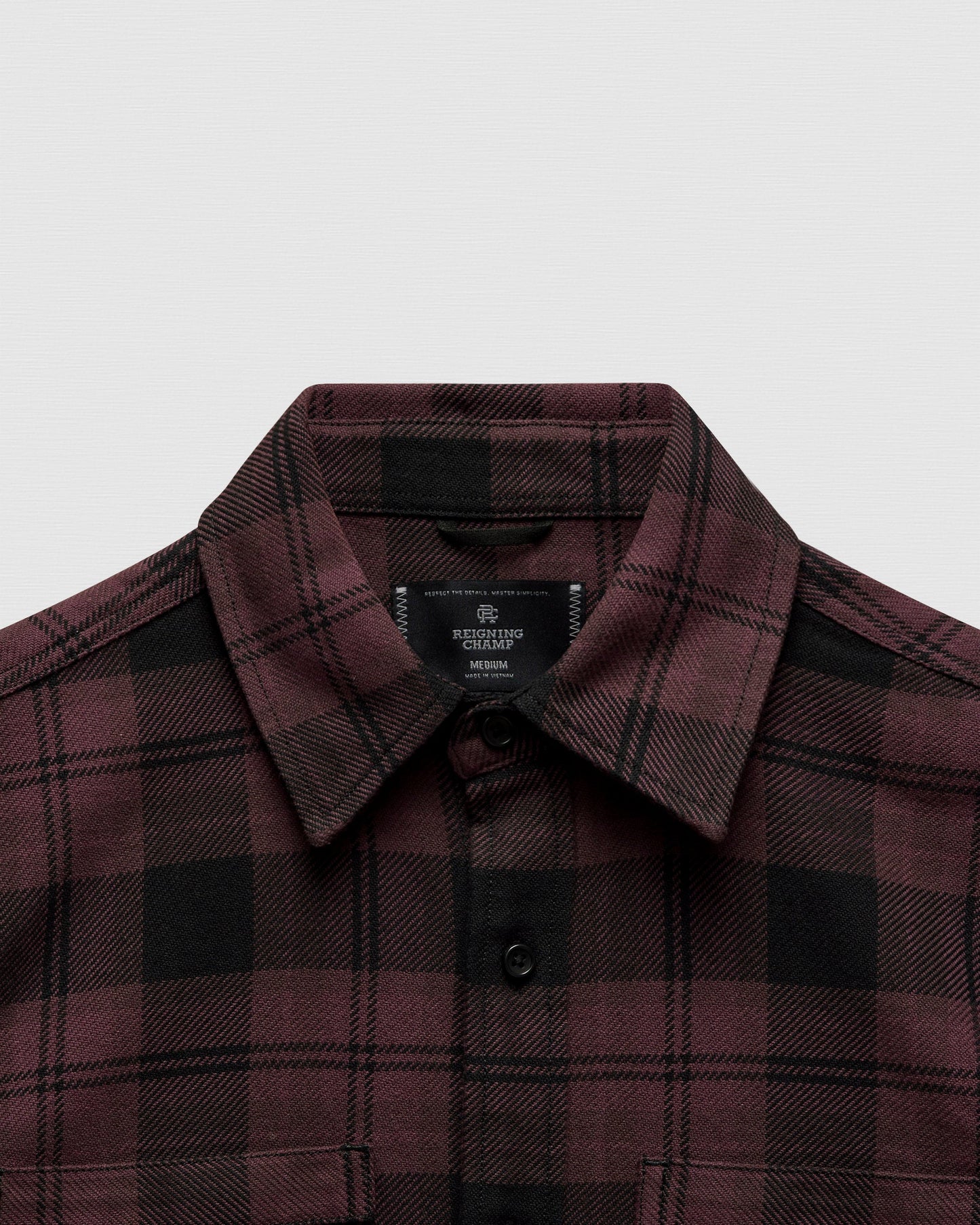 Cotton Plaid Union Standard Shirt