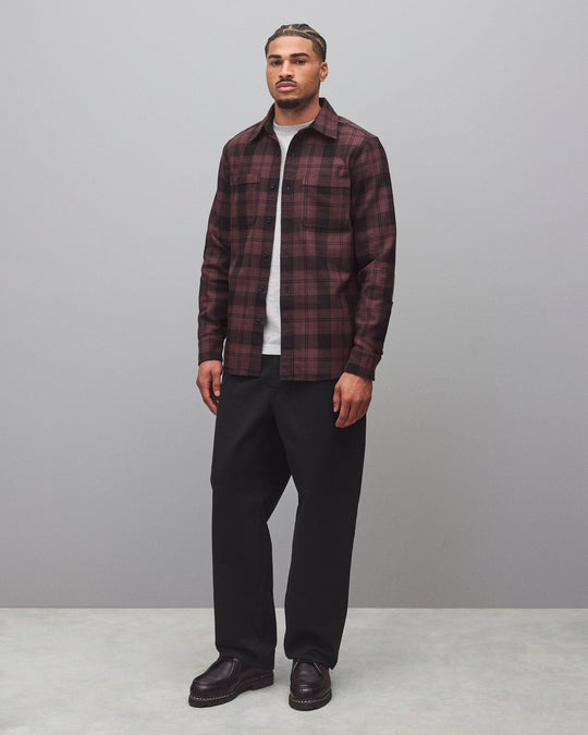 Cotton Plaid Union Standard Shirt