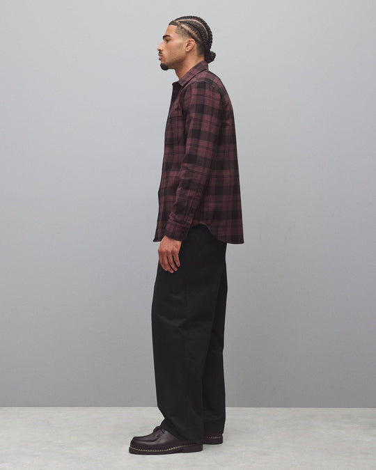 Cotton Plaid Union Standard Shirt