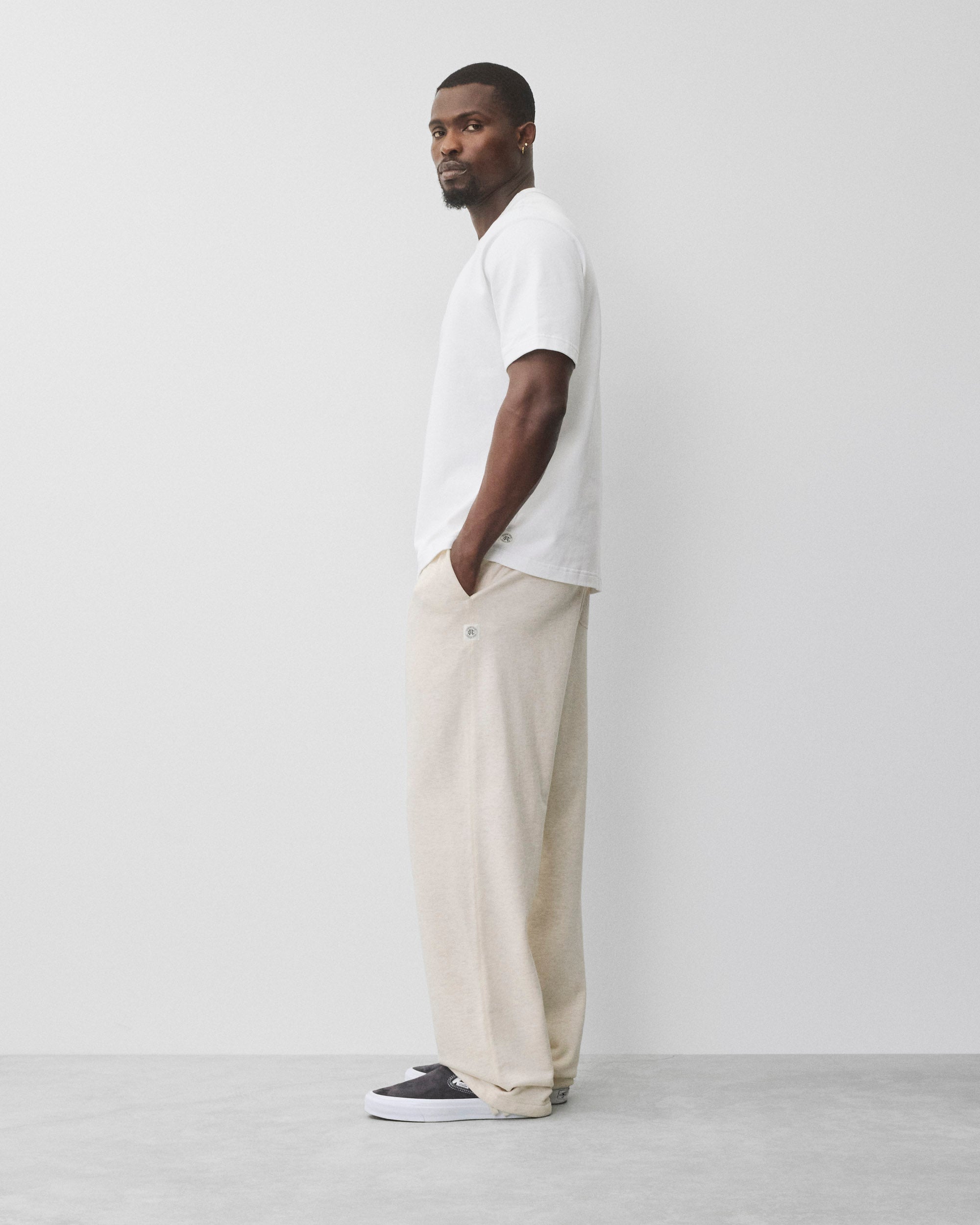 REIGNING CHAMP クルーネックカットソー ホワイト S Heavyweight Jersey OG T-Shirt | Reigning Champ | Reigning Champ US
