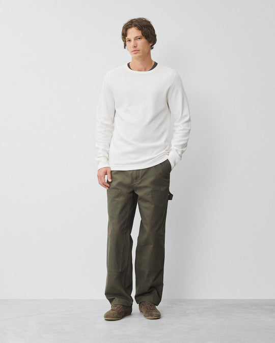 Lightweight Waffle Standard Long Sleeve