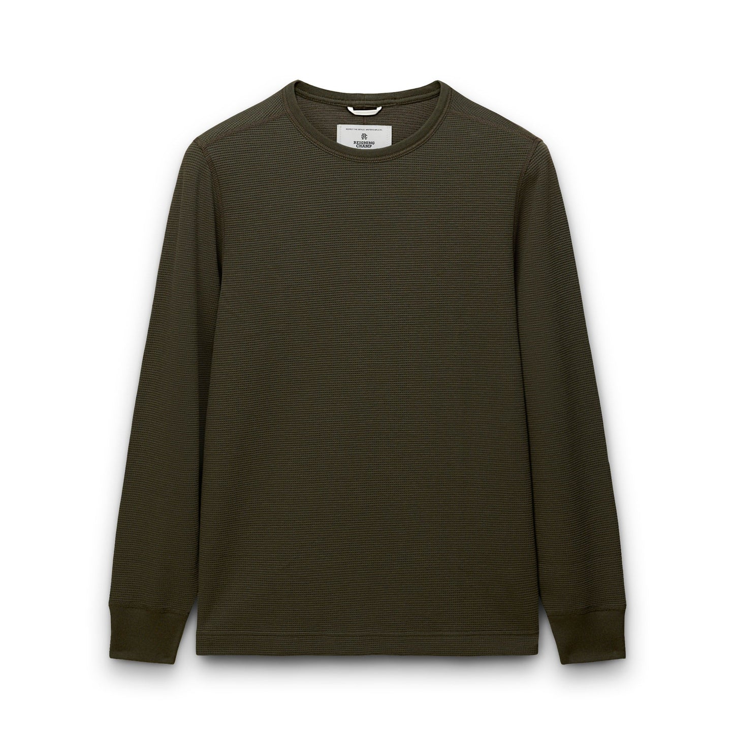 Lightweight Waffle Standard Long Sleeve