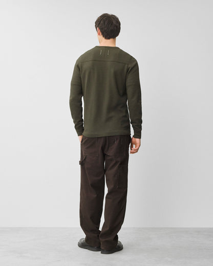Lightweight Waffle Standard Long Sleeve