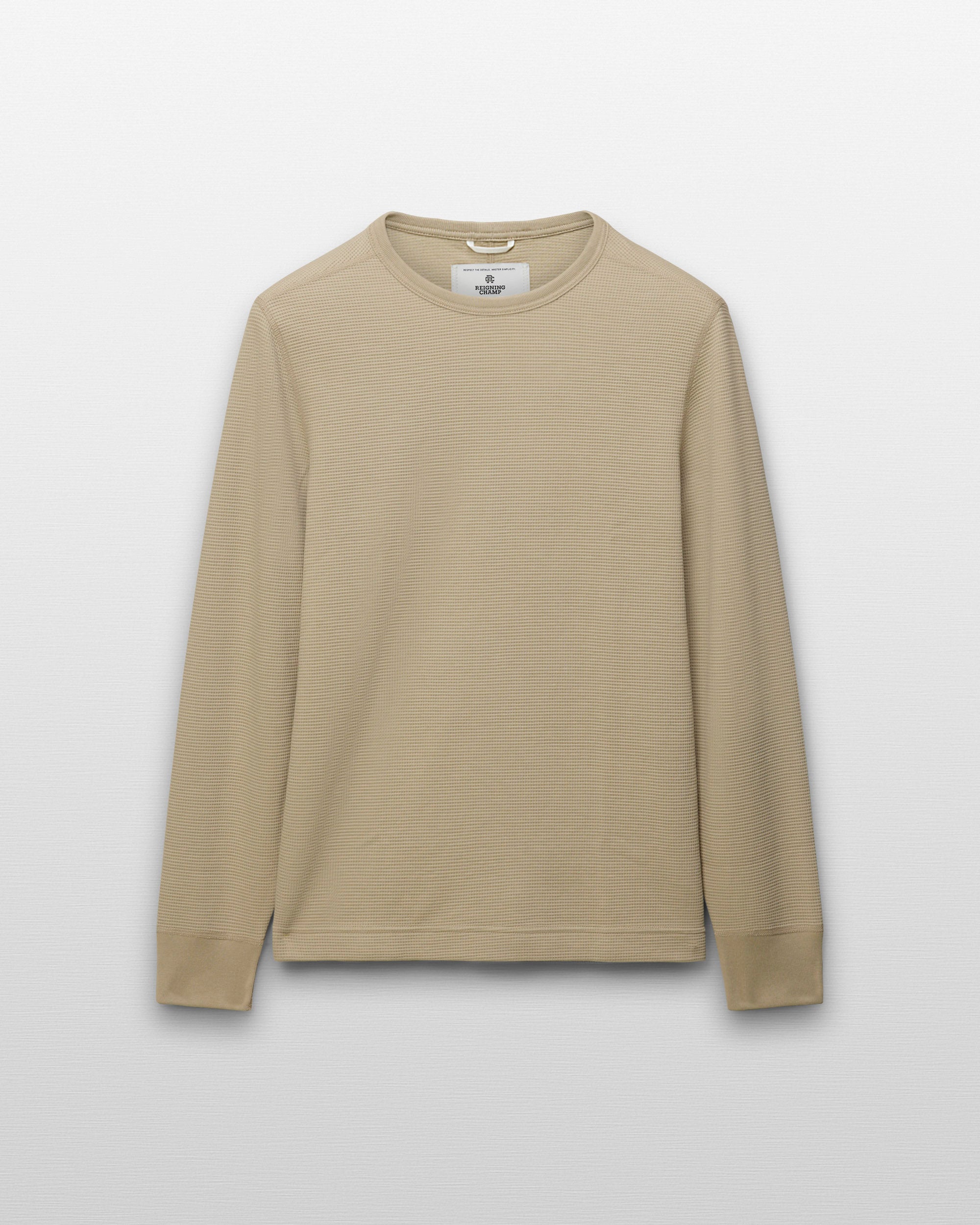 Lightweight Waffle Standard Long Sleeve | Reigning Champ