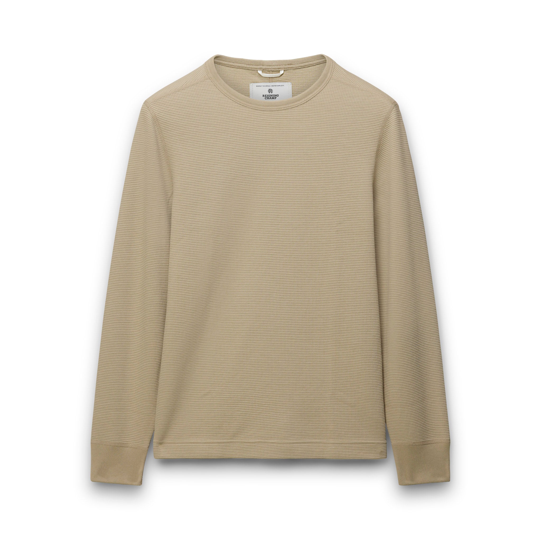 Lightweight Waffle Standard Long Sleeve | Reigning Champ