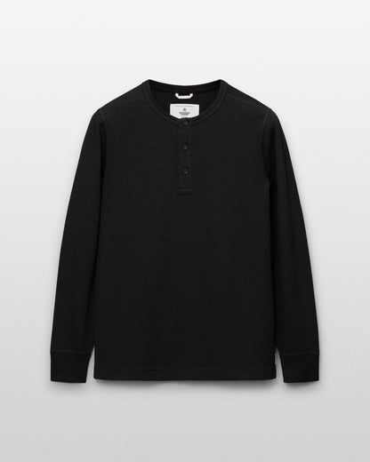 Lightweight Waffle Standard Henley