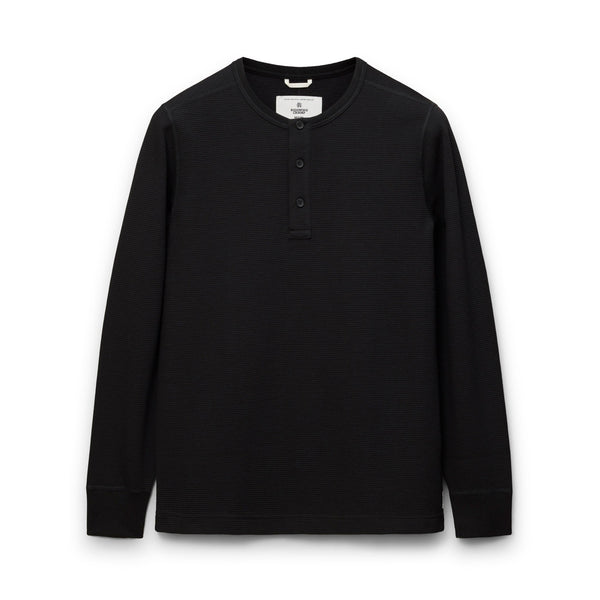 Lightweight Waffle Standard Henley | Reigning Champ | Reigning