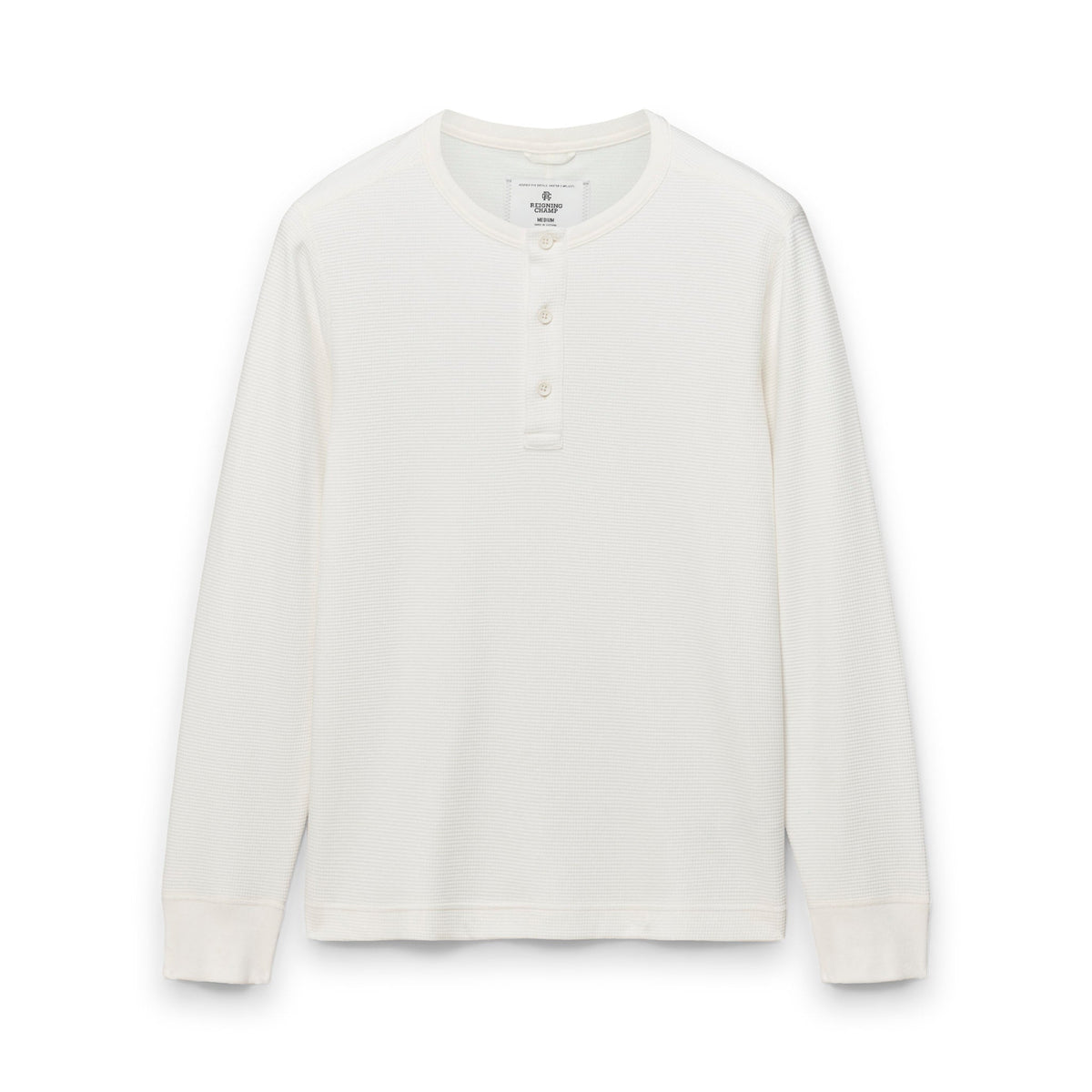 Lightweight Waffle Standard Henley