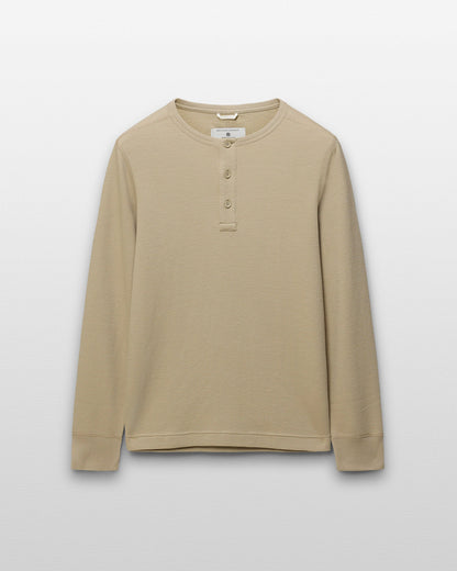 Lightweight Waffle Standard Henley