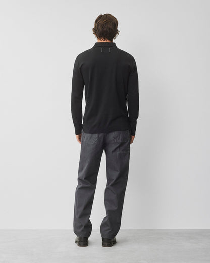 Cotton Interlock Standard Long Sleeve Polo