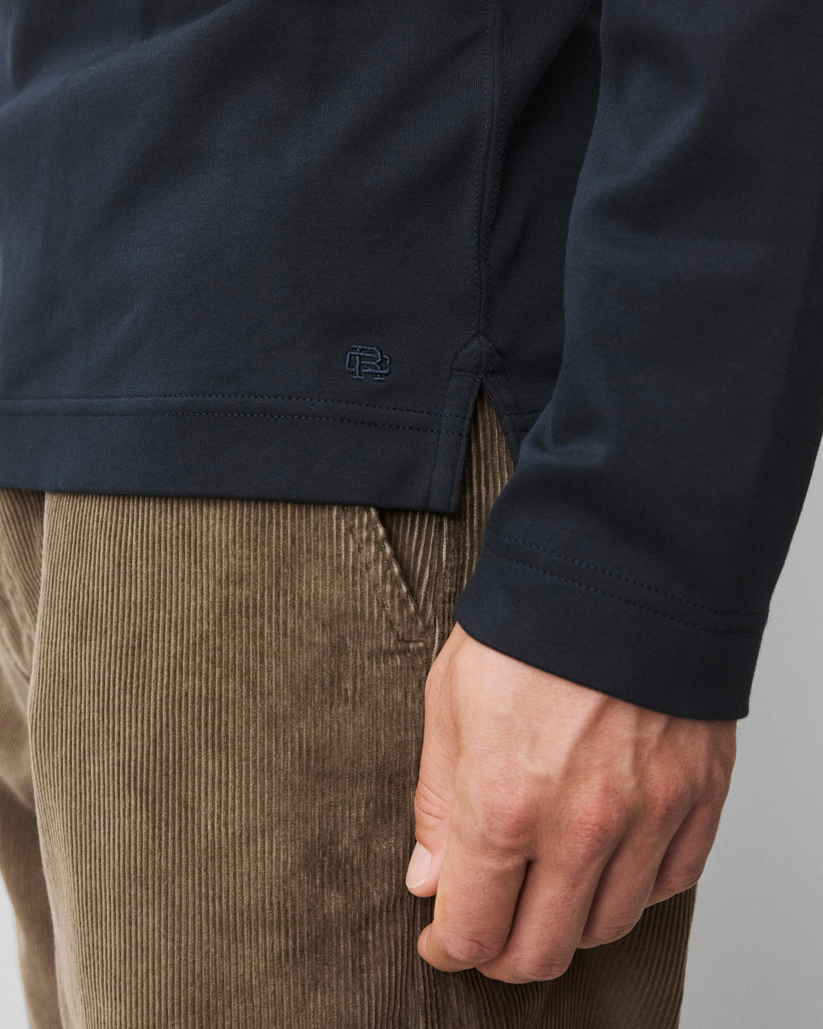 Cotton Interlock Standard Long Sleeve Polo