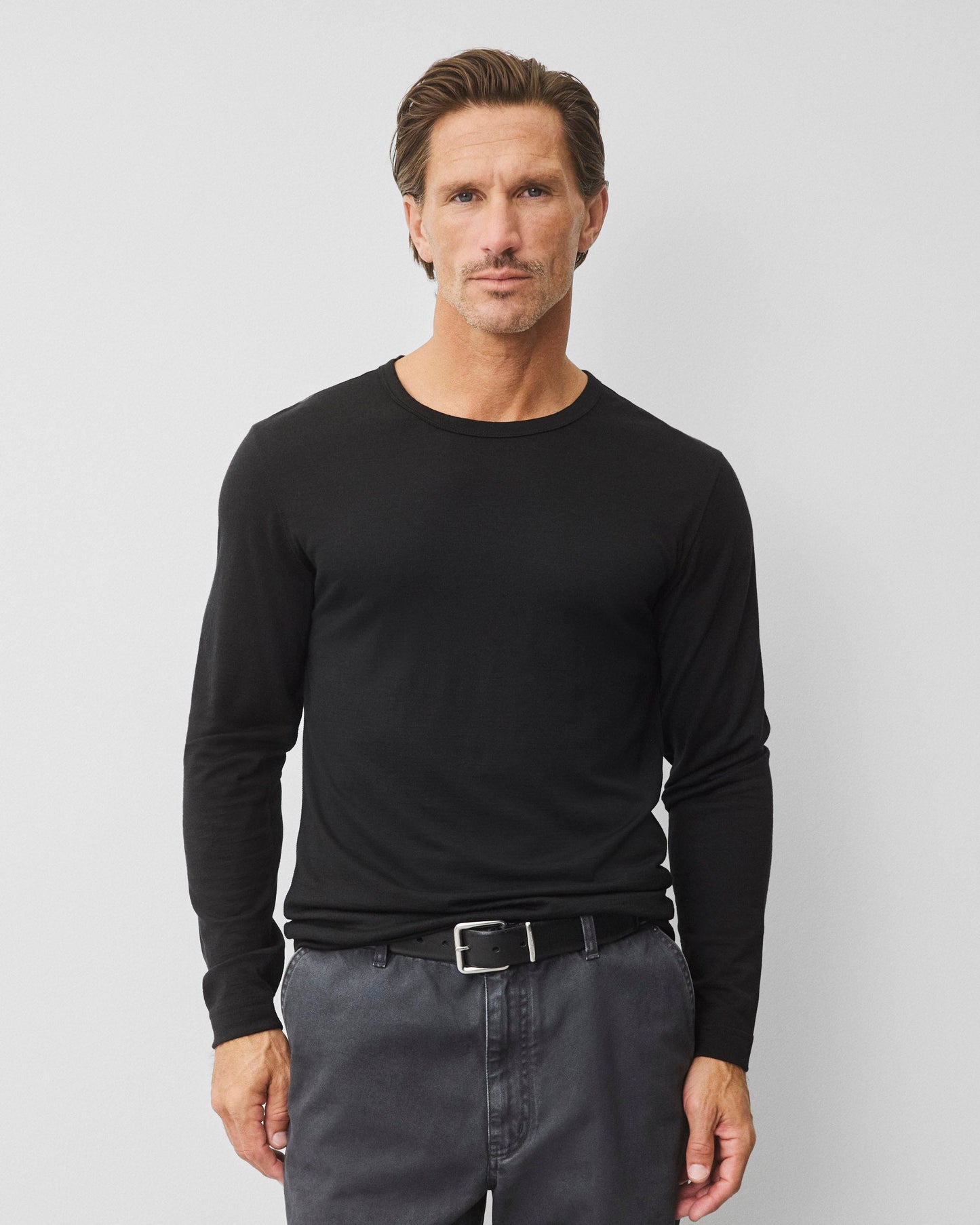 Merino Jersey Vista Slim Long Sleeve