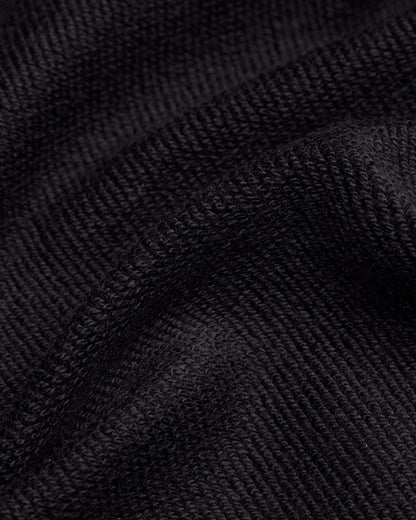 Midweight Terry Standard Button Mockneck