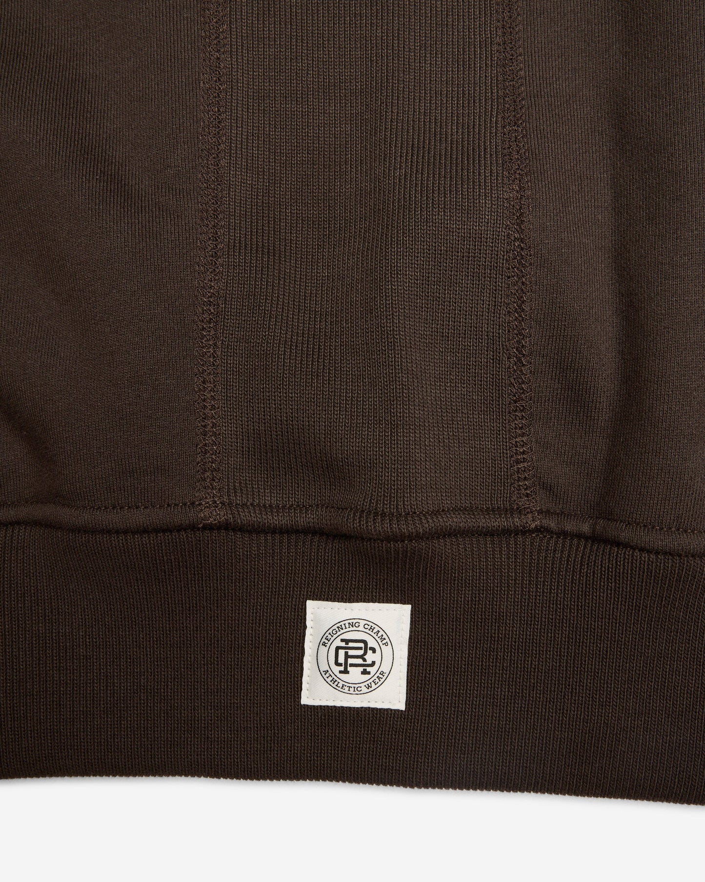 Midweight Terry Standard Button Mockneck