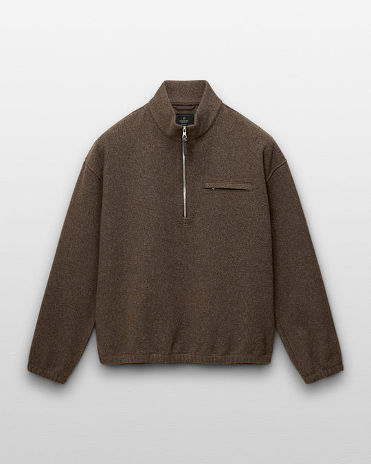 Wool Fleece Ridge Half Zip