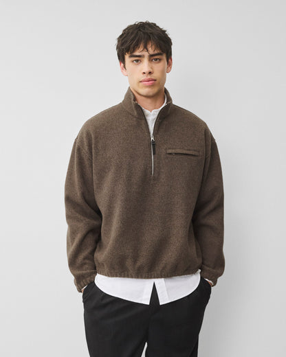 Wool Fleece Ridge Half Zip