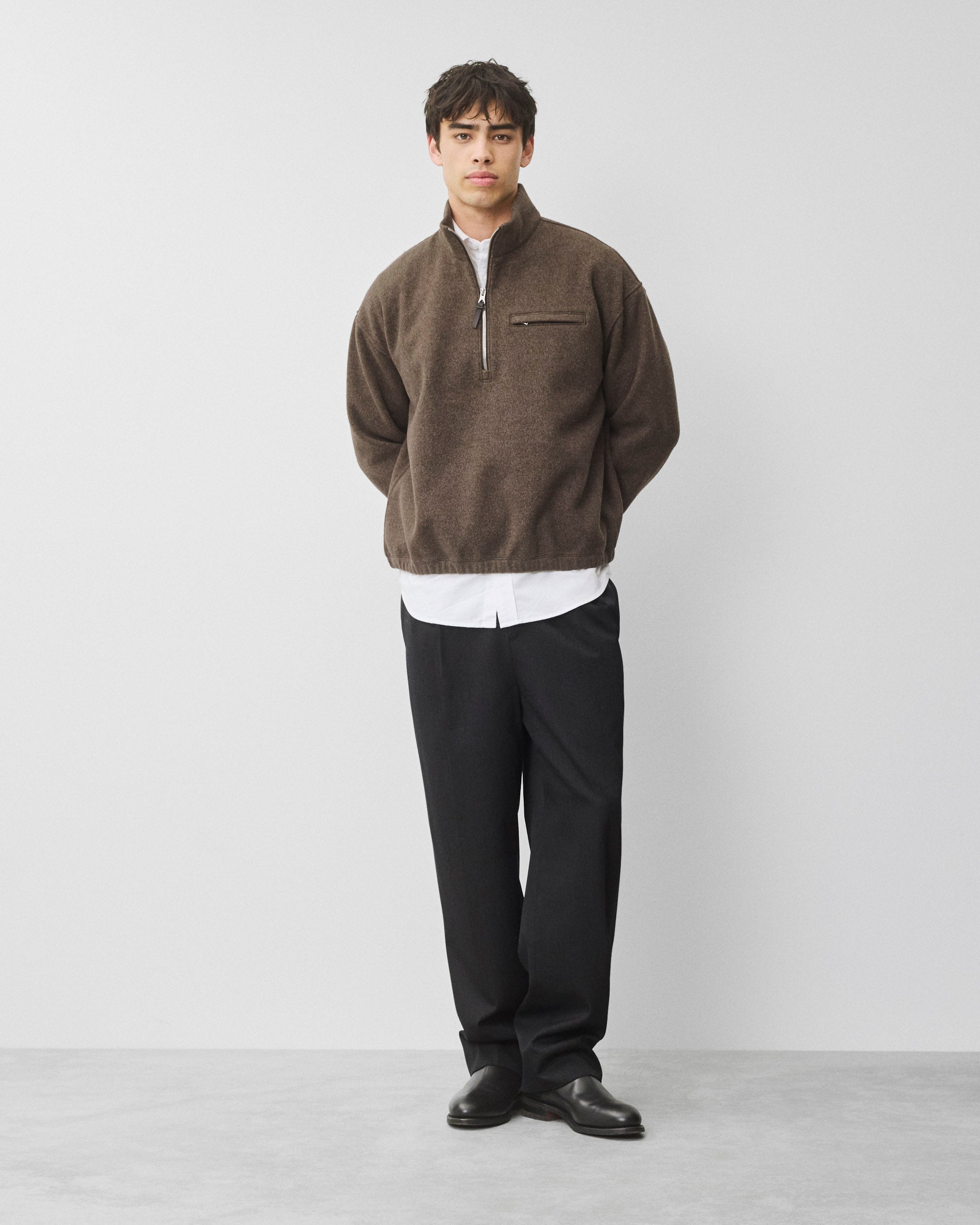 Wool Fleece Ridge Half Zip | Reigning Champ | Reigning Champ US