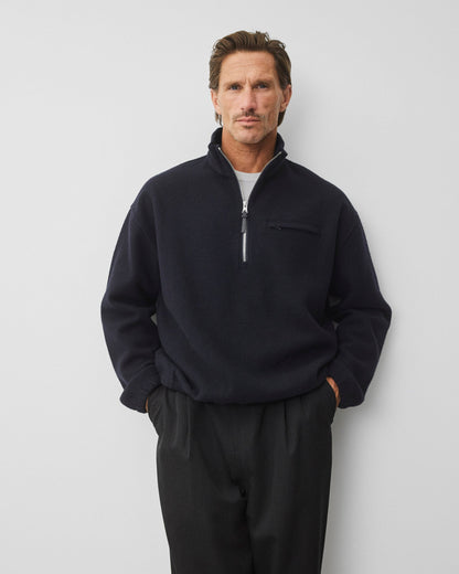 Wool Fleece Ridge Half Zip