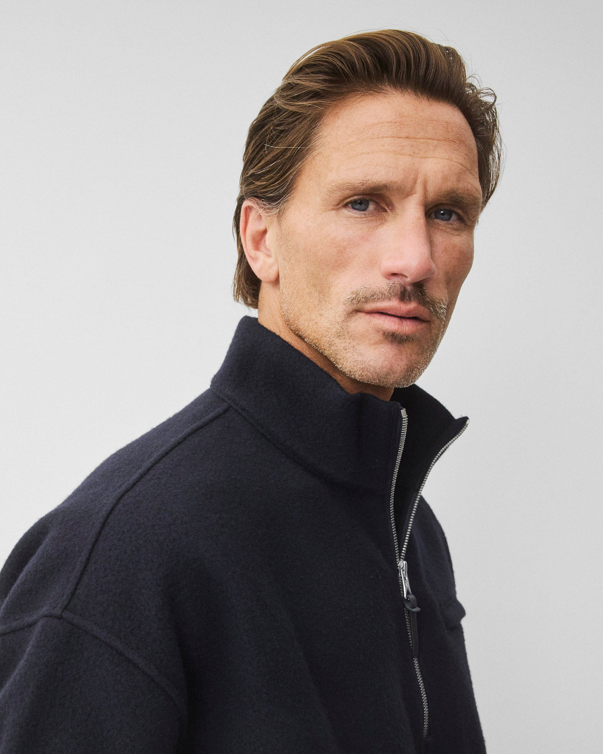Wool Fleece Ridge Half Zip