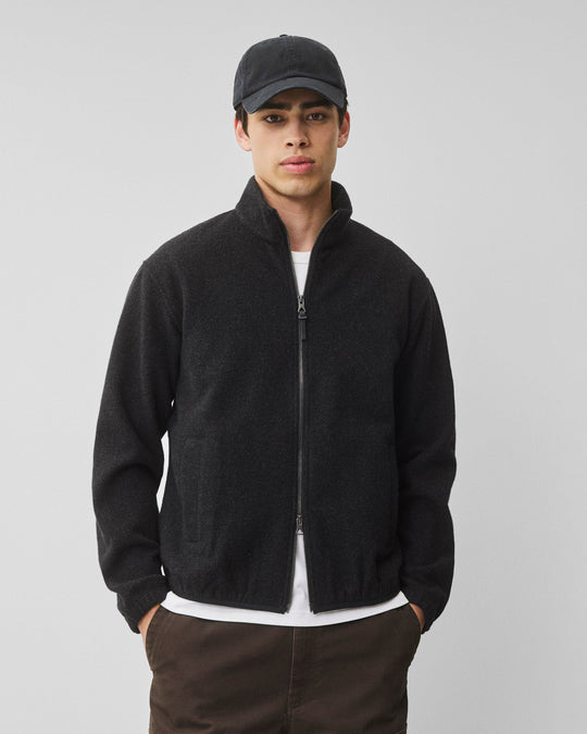 Wool Fleece Ridge Zip Jacket