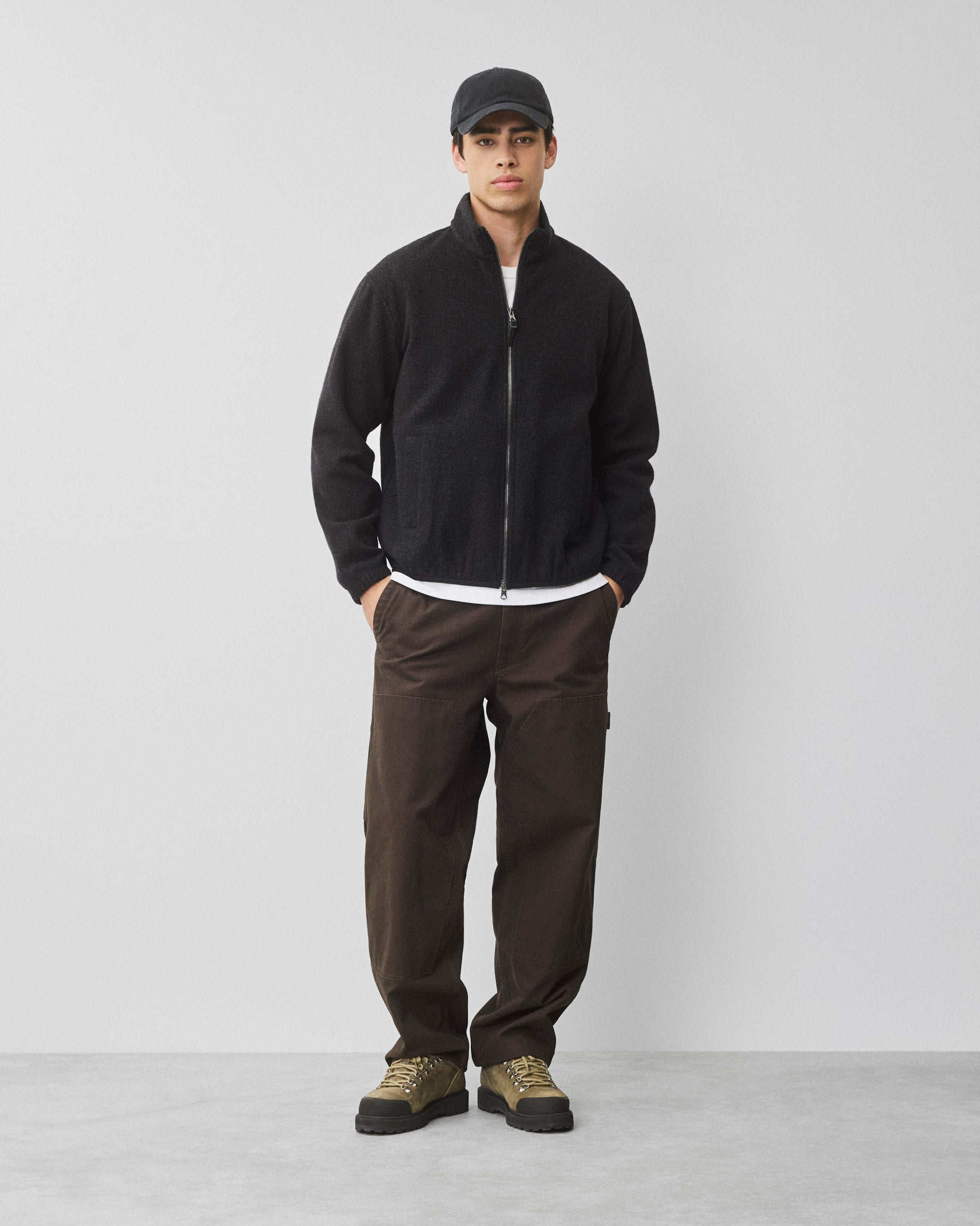 Wool Fleece Ridge Zip Jacket | Reigning Champ | Reigning Champ US