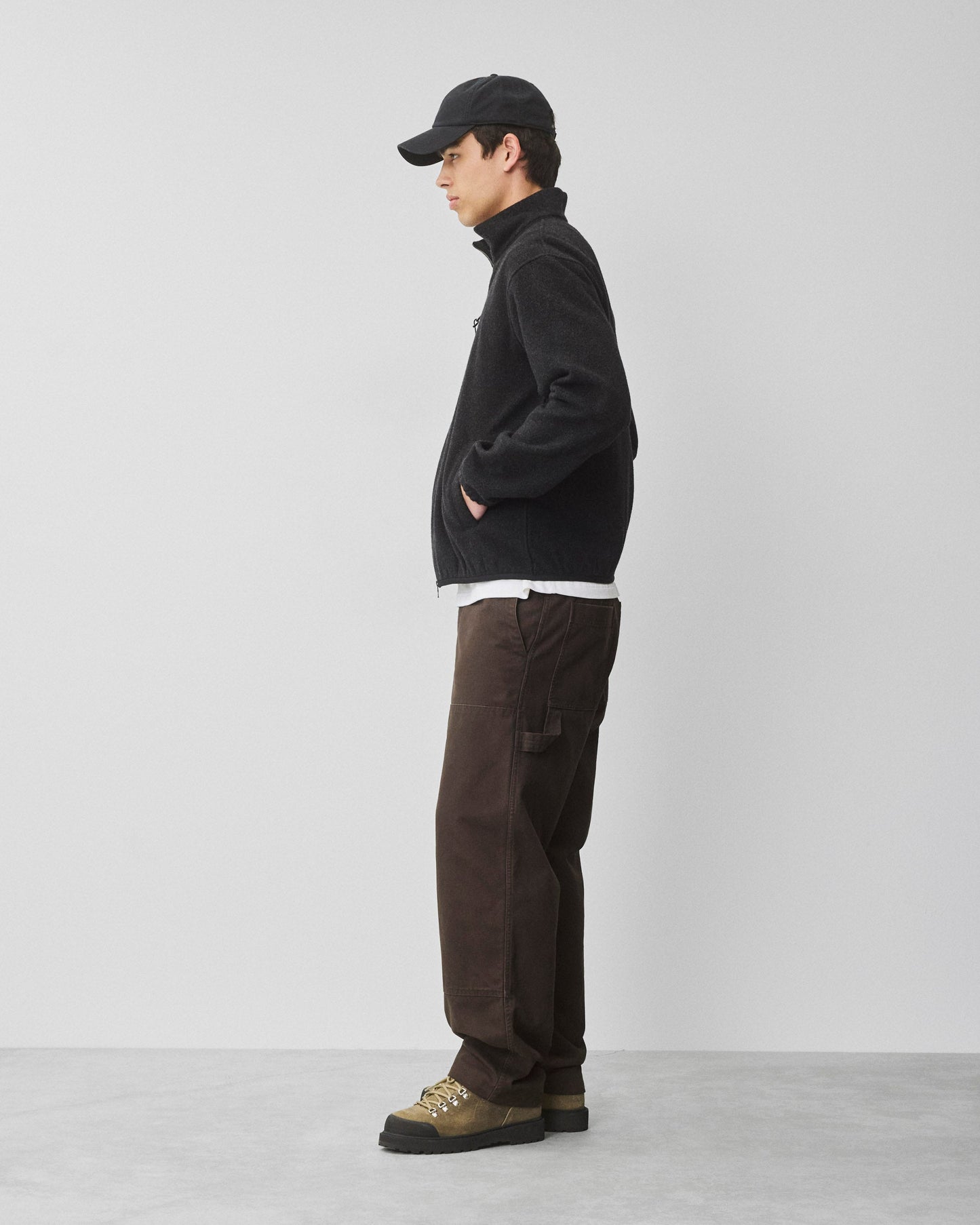 Wool Fleece Ridge Zip Jacket