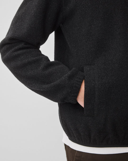 Wool Fleece Ridge Zip Jacket