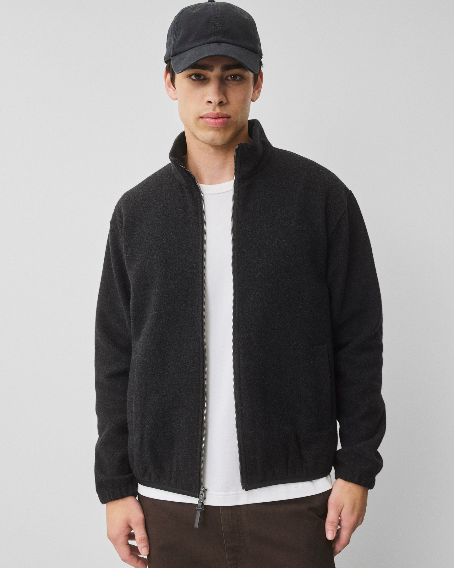 Wool Fleece Ridge Zip Jacket