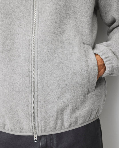 Wool Fleece Ridge Zip Jacket