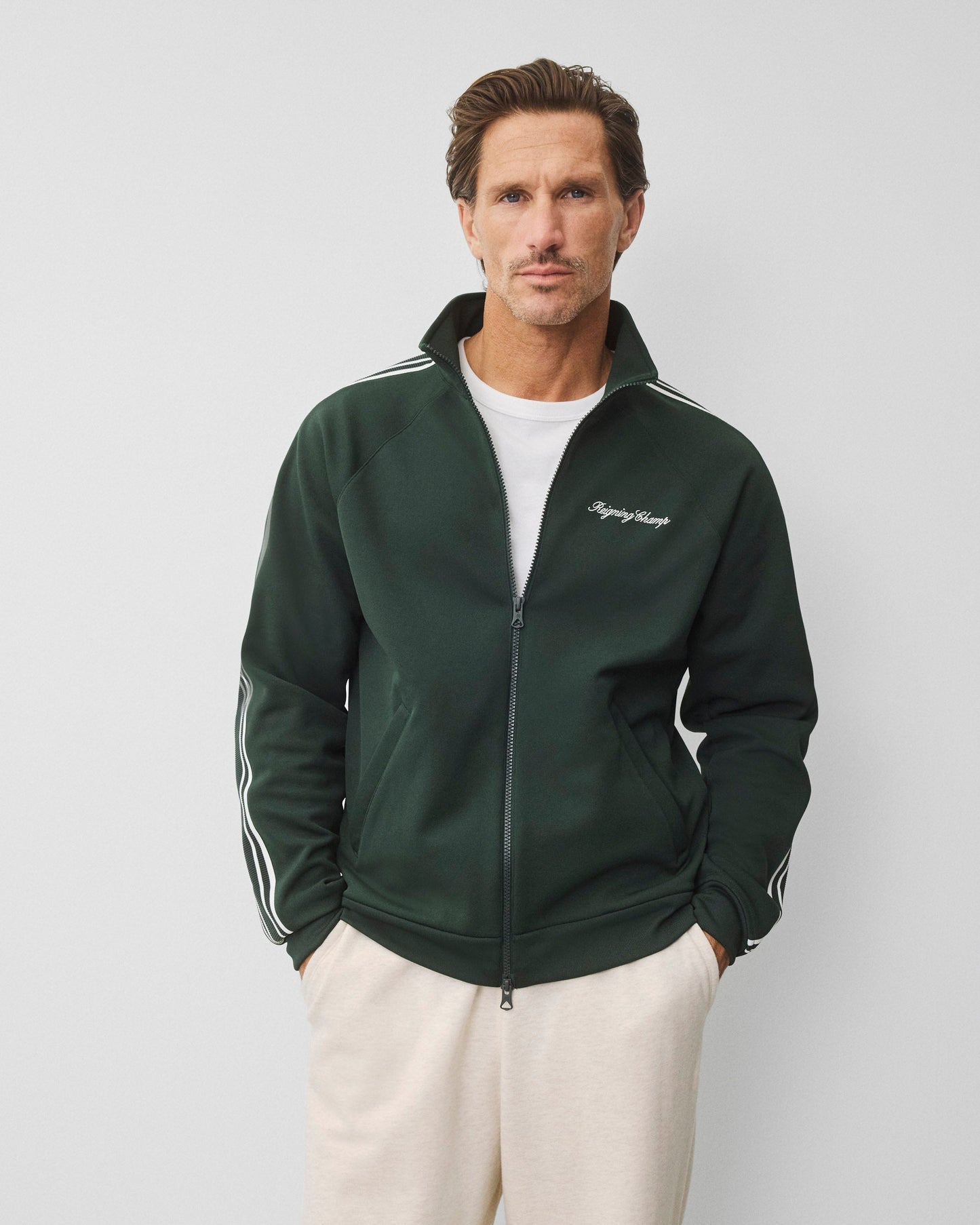 Poly Pique Campo Standard Track Jacket