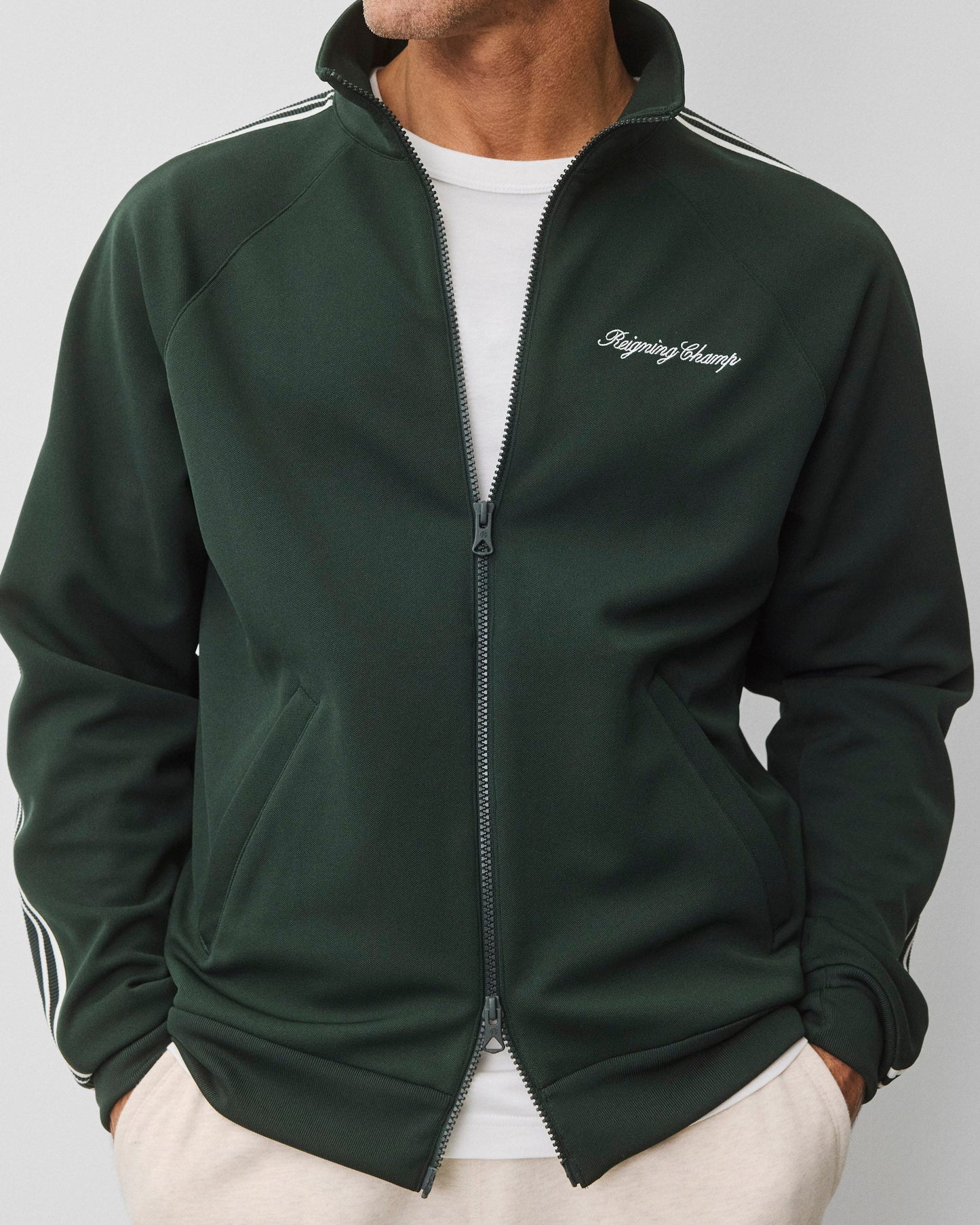 Poly Pique Campo Standard Track Jacket
