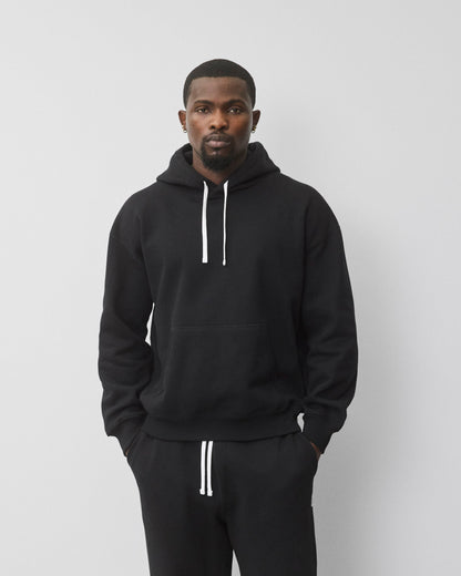 Brushed Fleece Relaxed Hoodie