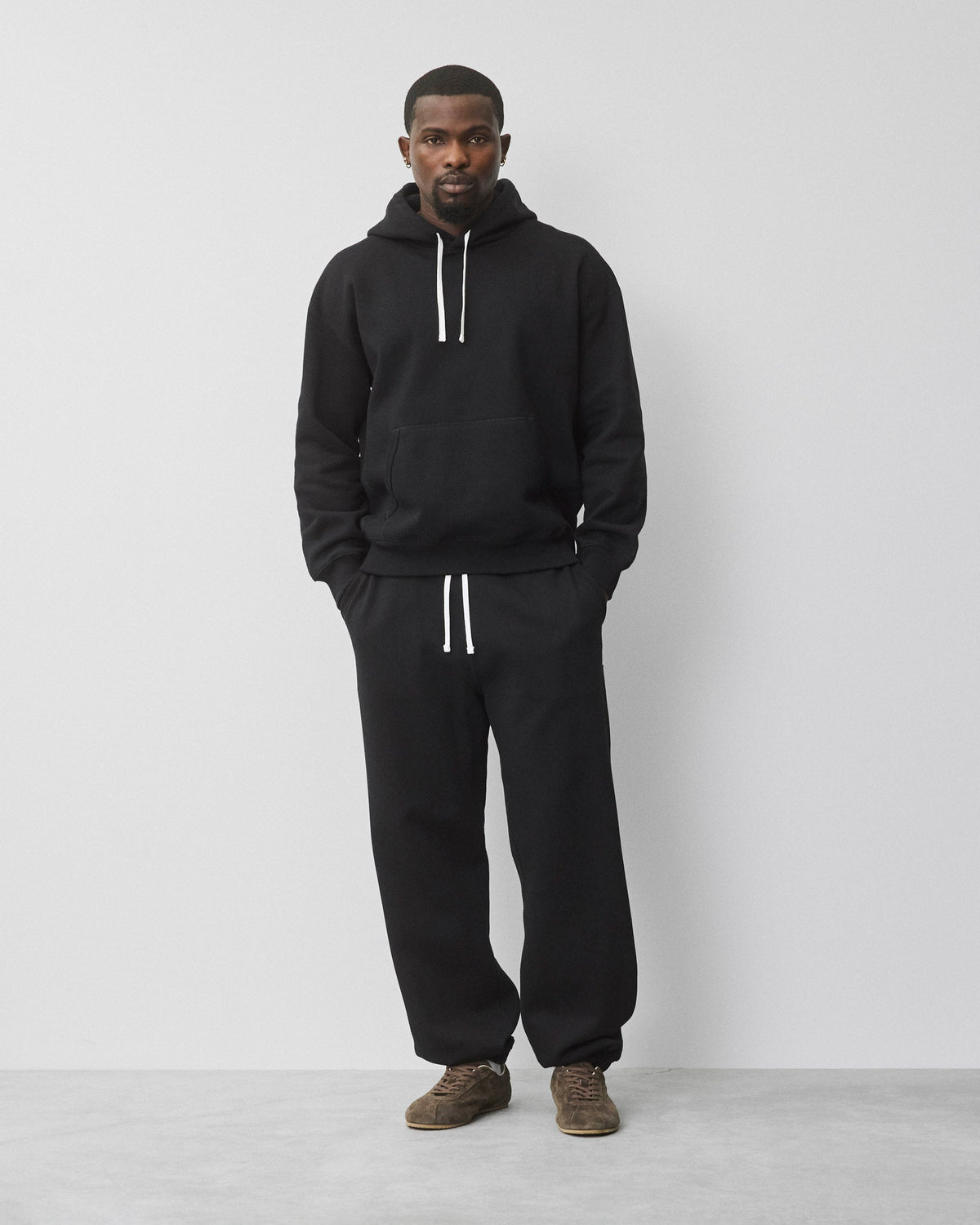 Brushed Fleece Relaxed Hoodie