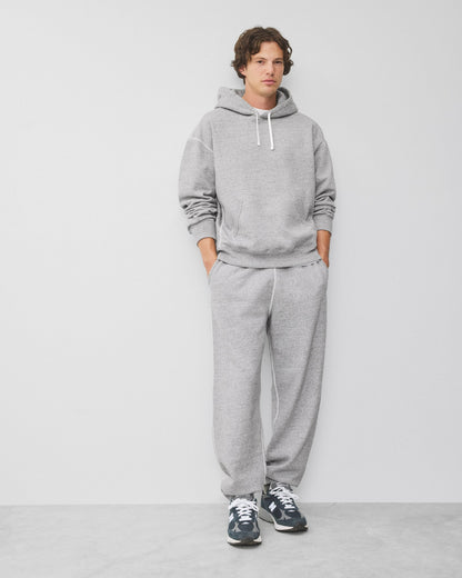 Brushed Fleece Relaxed Hoodie