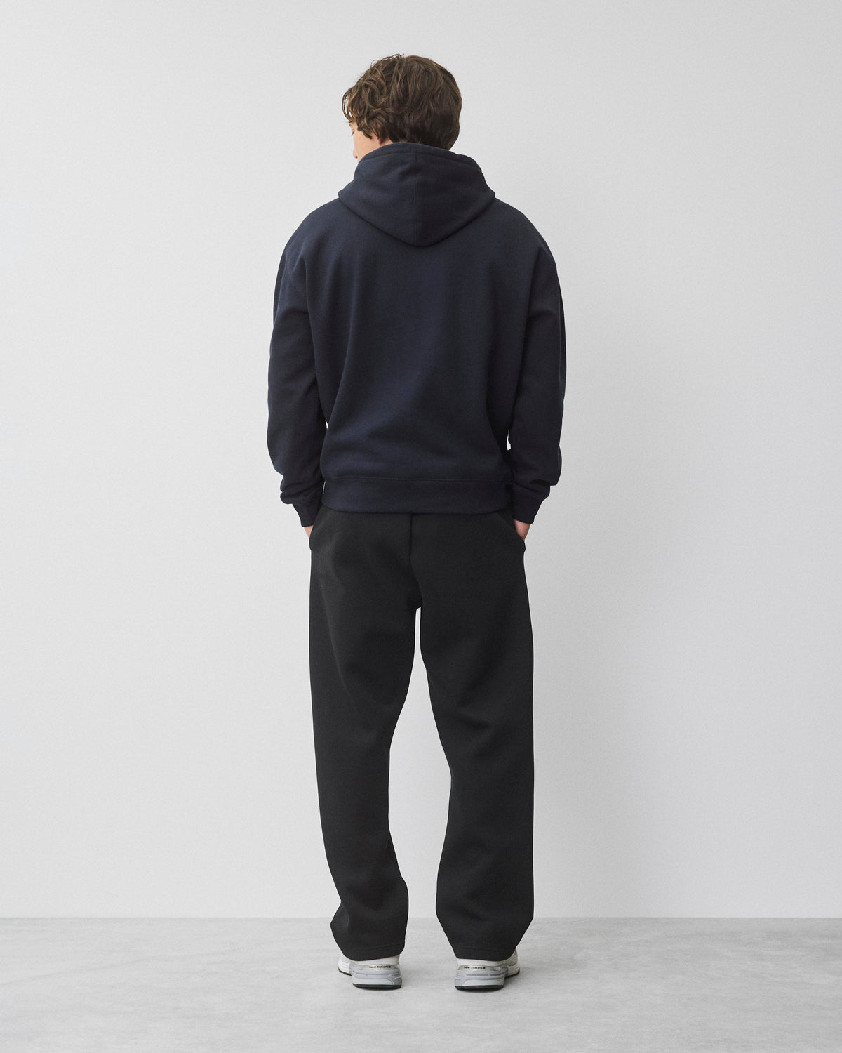 Brushed Fleece Relaxed Hoodie