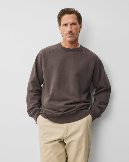 Midweight Terry Fadeaway Standard Crewneck
