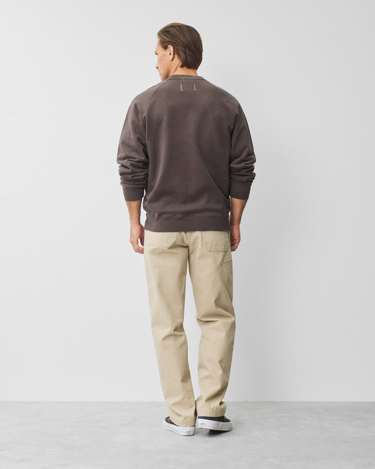 Midweight Terry Fadeaway Standard Crewneck