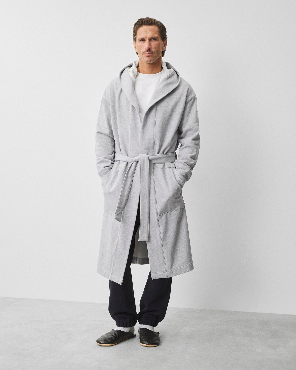 Midweight Terry Hooded Robe