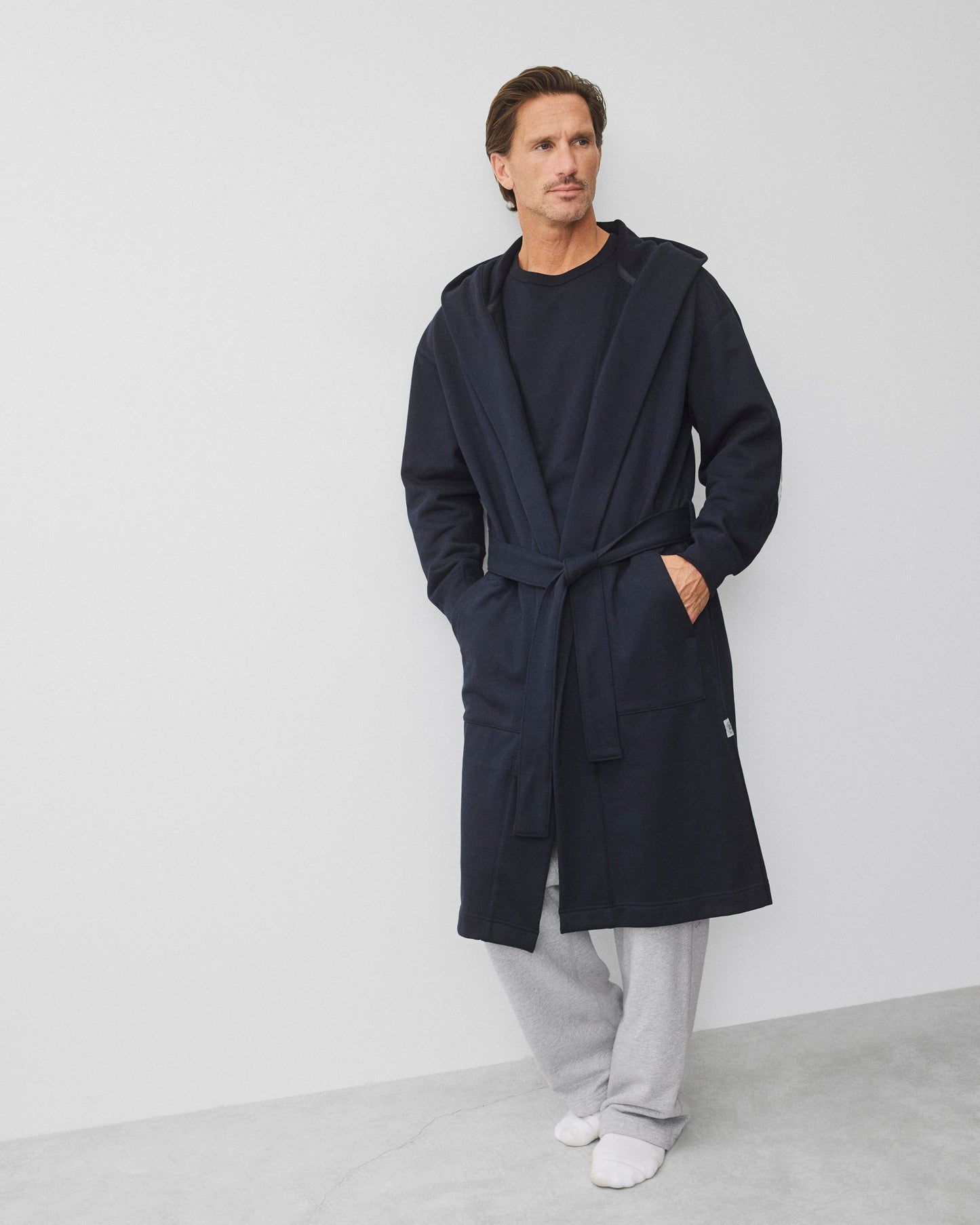 Midweight Terry Hooded Robe
