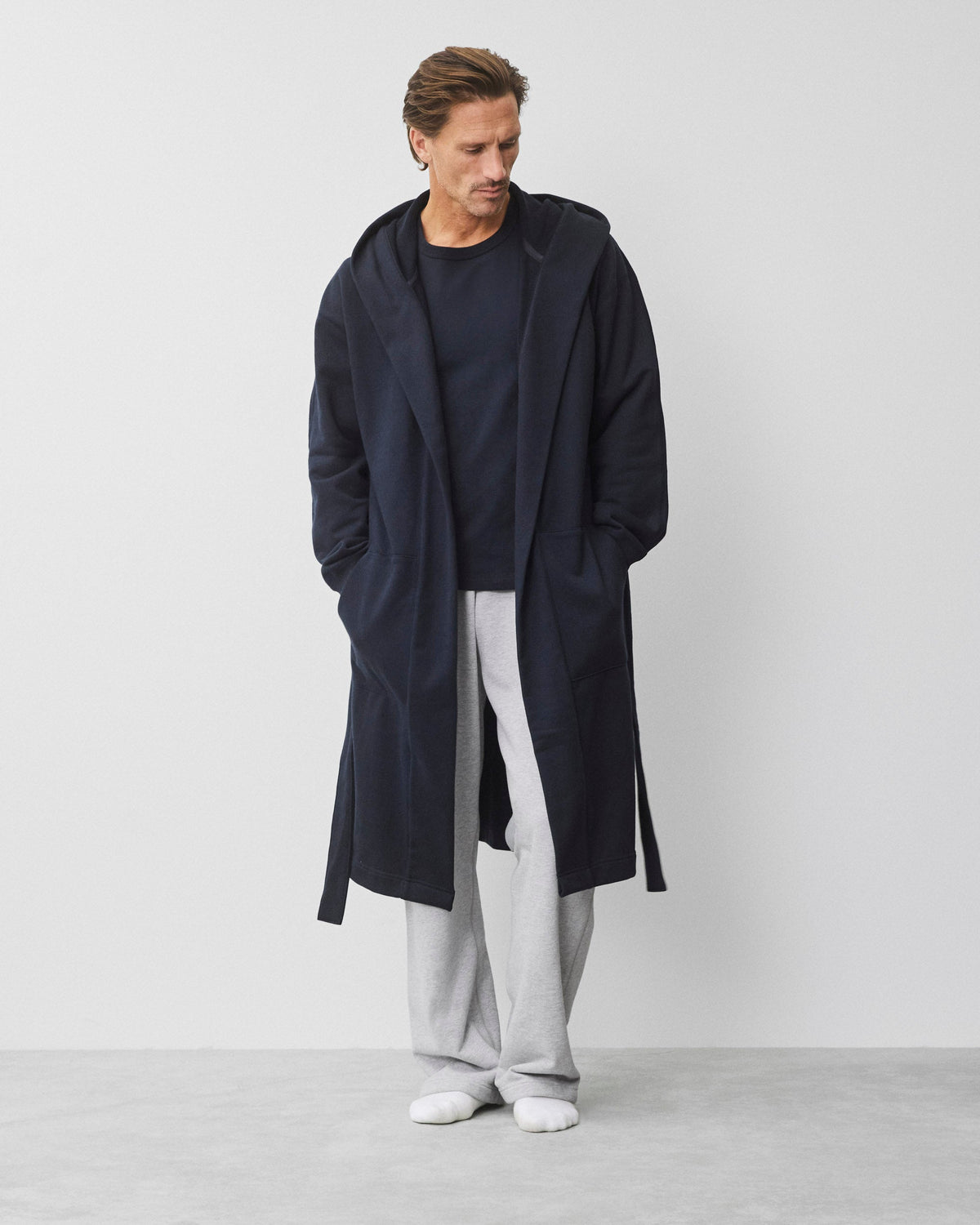 Midweight Terry Hooded Robe