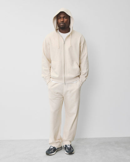Midweight Terry Relaxed Zip Hoodie