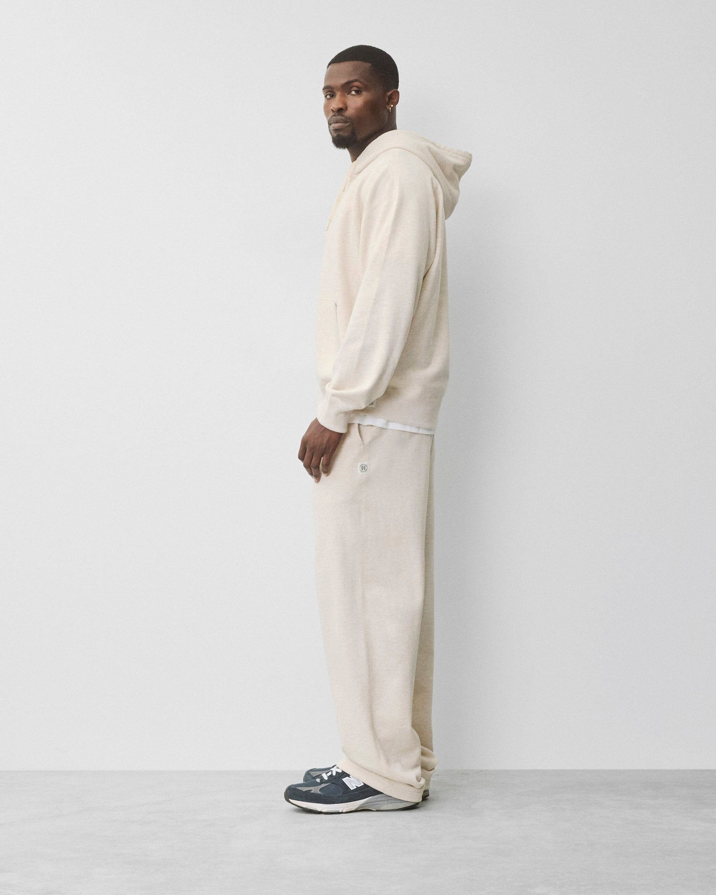 Midweight Terry Relaxed Zip Hoodie