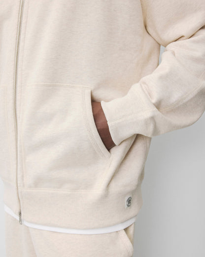 Midweight Terry Relaxed Zip Hoodie